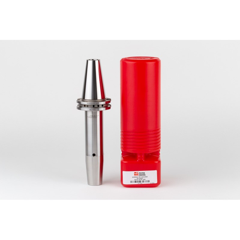 SK40/DIN 16mm Shrink Fit Holder x 160mm Gage Length, TSC
