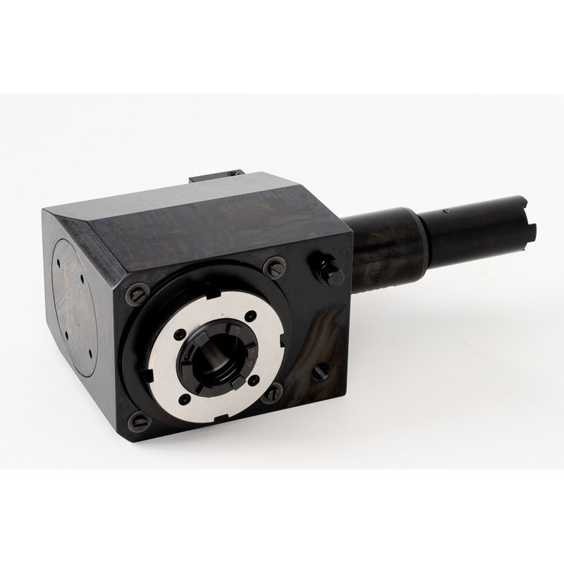 VDI40, 90° Radial Extended Live/Driven Turning Holder, Haas Toolholding by EXSYS/Eppinger