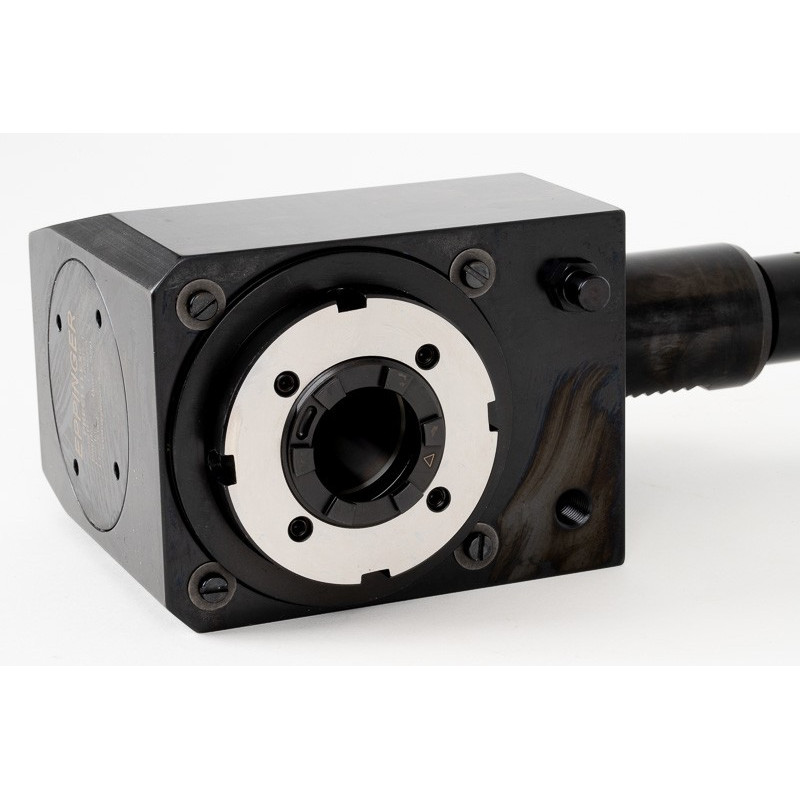 VDI40, 90° Radial Extended Live/Driven Turning Holder, Haas Toolholding by EXSYS/Eppinger
