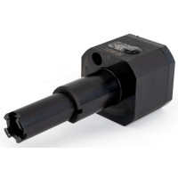 VDI40, Straight Axial Extended Live/Driven Turning Holder, Haas Toolholding by BENZ