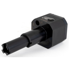 VDI40, Straight Axial Extended Live/Driven Turning Holder, Haas Toolholding by BENZ