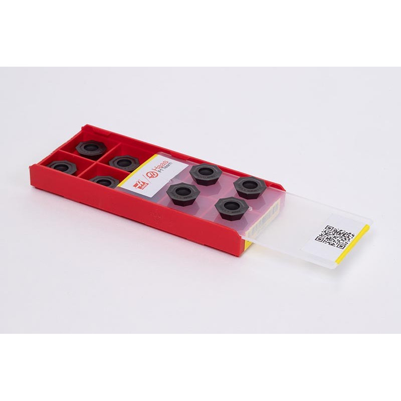 HOP, Carbide Shell Mill Insert, Octagon Positive, Grade HP30 - Pack of 10