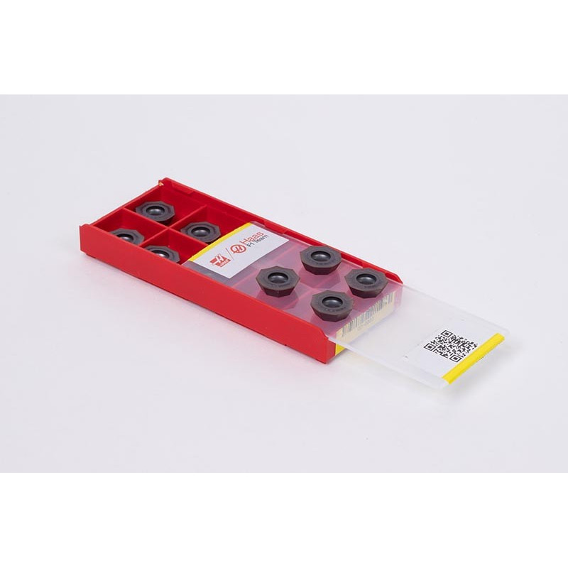 HOP, Carbide Shell Mill Insert, Octagon Positive, Grade HMP20 - Pack of 10