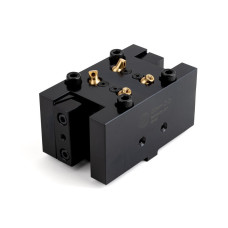 BMT45, 20mm Square Shank External (OD) Twin Static Turning Holder