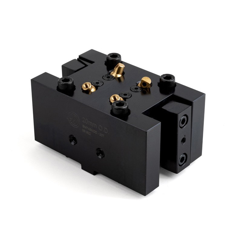 BMT45, 20mm Square Shank External (OD) Twin Static Turning Holder