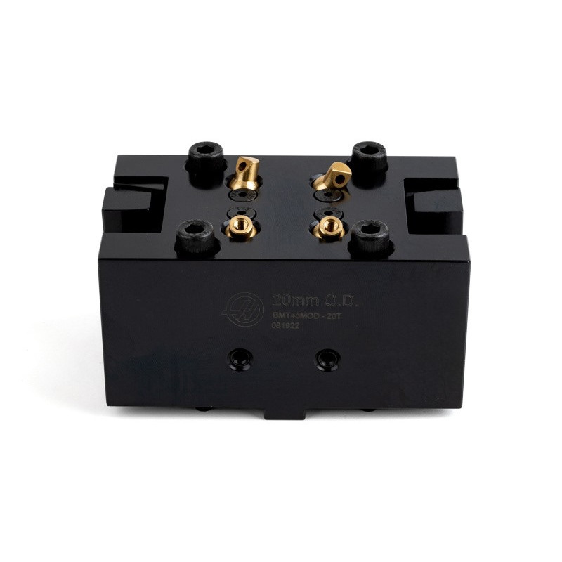 BMT45, 20mm Square Shank External (OD) Twin Static Turning Holder