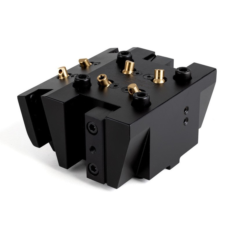 BMT45, 20mm Square Shank External (OD) Twin Static Turning Holder, 24-Station Half-Index