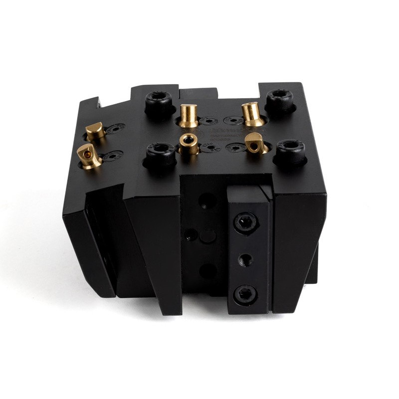 BMT45, 20mm Square Shank External (OD) Twin Static Turning Holder, 24-Station Half-Index