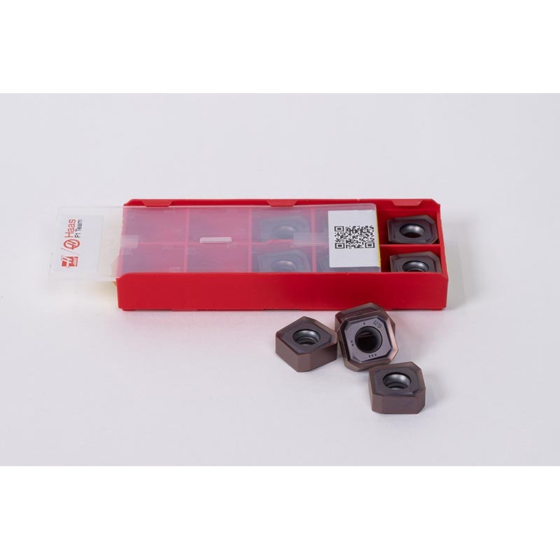 HSNP, Carbide Shell Mill Insert, Square Negative Positive, Grade HMP20 - Pack of 10