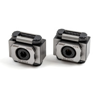 Low Profile Spring Clamp, Flat Edge, Small - Pack of 2