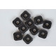 HSNP, Carbide Shell Mill Insert, Square Negative Positive, Grade HP30 - Pack of 10