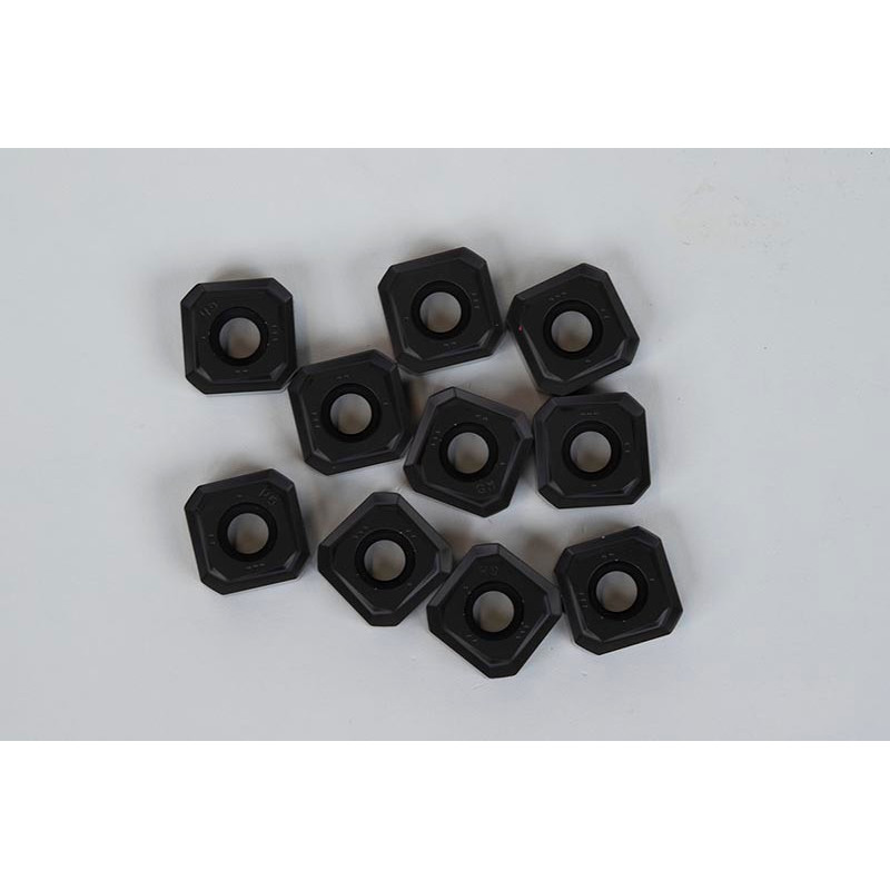 HSNP, Carbide Shell Mill Insert, Square Negative Positive, Grade HK25 - Pack of 10