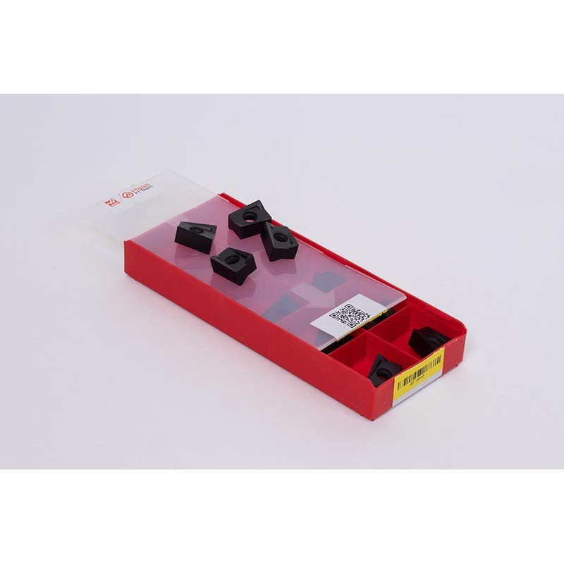 HRNP, Carbide Shell Mill Insert, Rectangle Negative Positive, Grade HK25 - Pack of 10