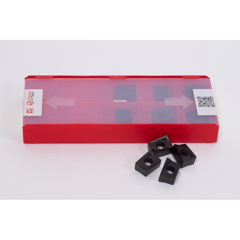 HRNP, Carbide Shell Mill Insert, Rectangle Negative Positive, Grade HK25 - Pack of 10