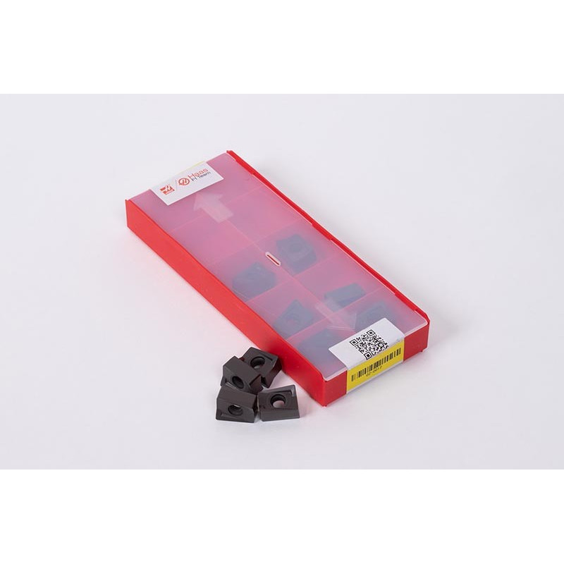 HRNP, Carbide Shell Mill Insert, Rectangle Negative Positive, Grade HMP35 - Pack of 10