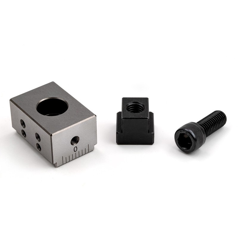 Low Profile Spring Clamp Rail Stop, 35mm