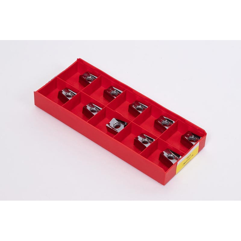 HRNP, Carbide Shell Mill Insert, Rectangle Negative Positive, Grade HN25 - Pack of 10