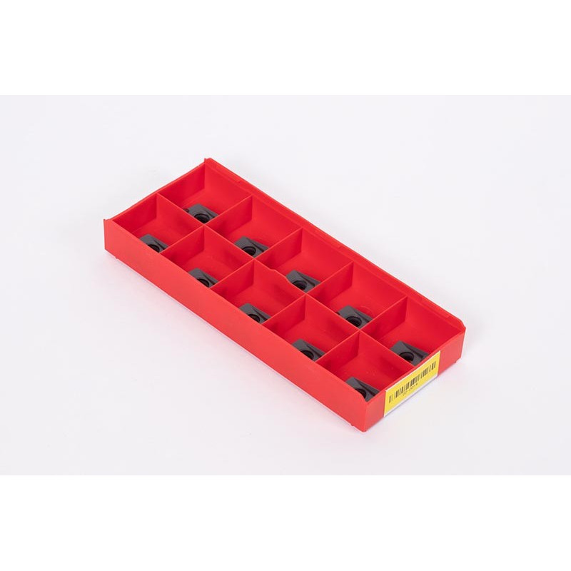 HRNP, Carbide Shell Mill Insert, Rectangle Negative Positive, Grade HP30 - Pack of 10