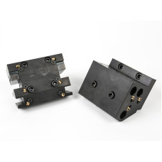 2-Piece, BMT65, Metric Sub-Spindle Static Turning Holder Kit, 24-Station Half-Index