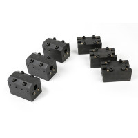 Комплект із 6 метричних статичних токарних тримачів для контршпинделя BMT65