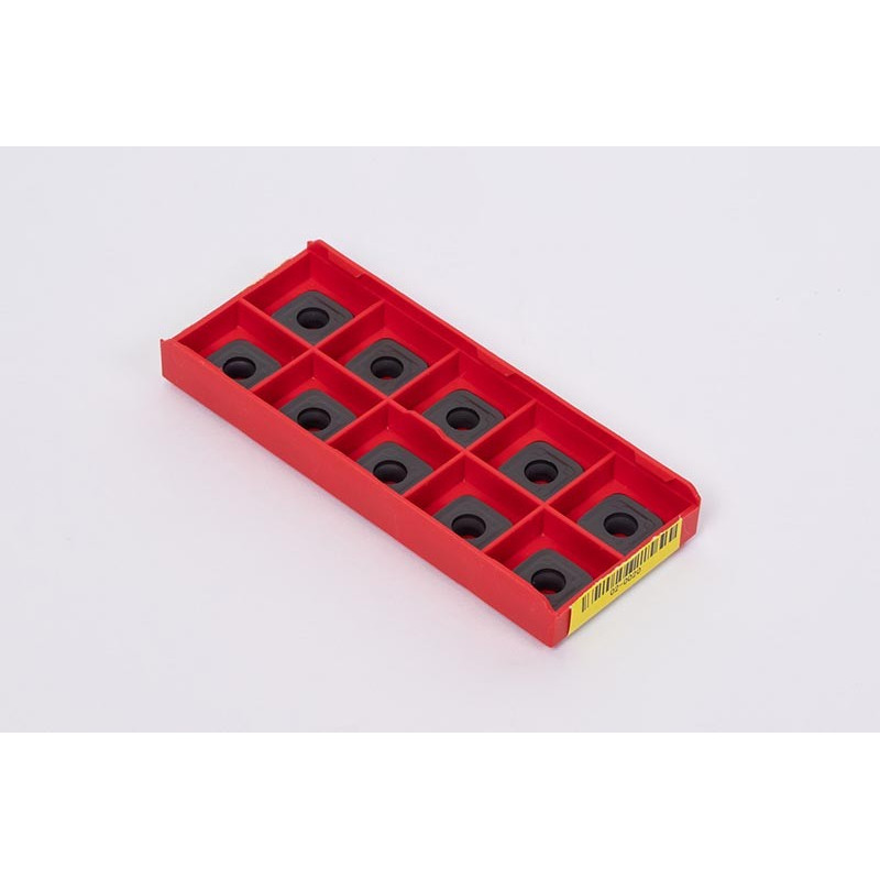 HSHF, Carbide Shell Mill Insert, Square High Feed, Grade HMP35 - Pack of 10