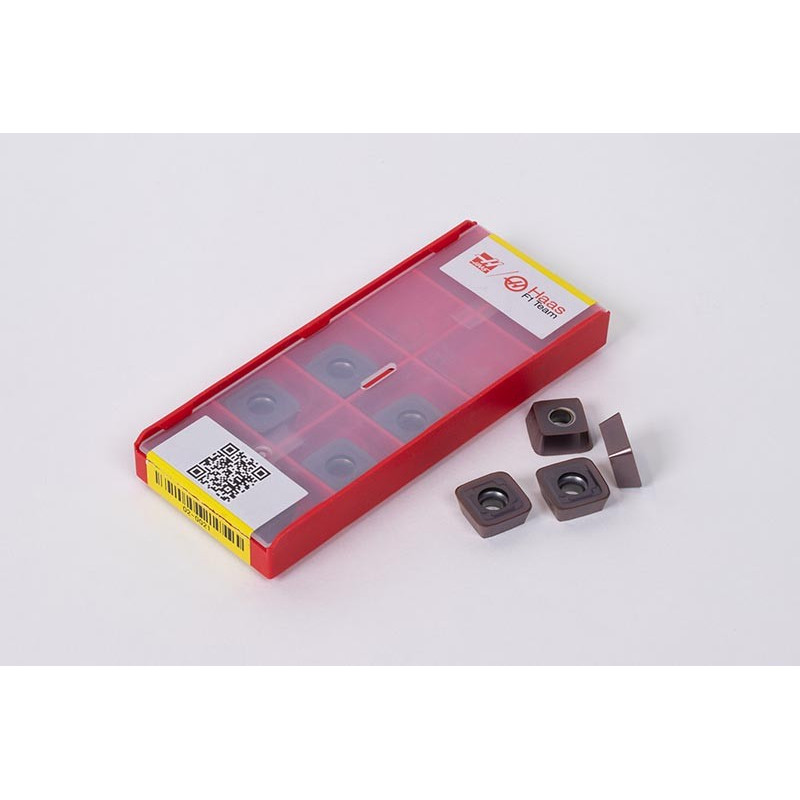 HSHF, Carbide Shell Mill Insert, Square High Feed, Grade HMP20 - Pack of 10