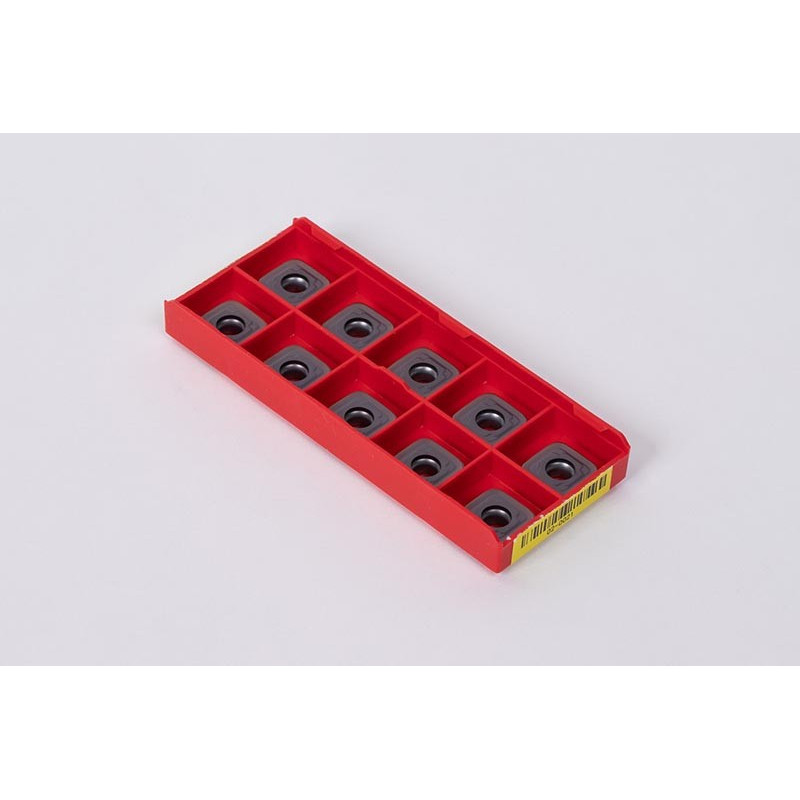 HSHF, Carbide Shell Mill Insert, Square High Feed, Grade HMP20 - Pack of 10