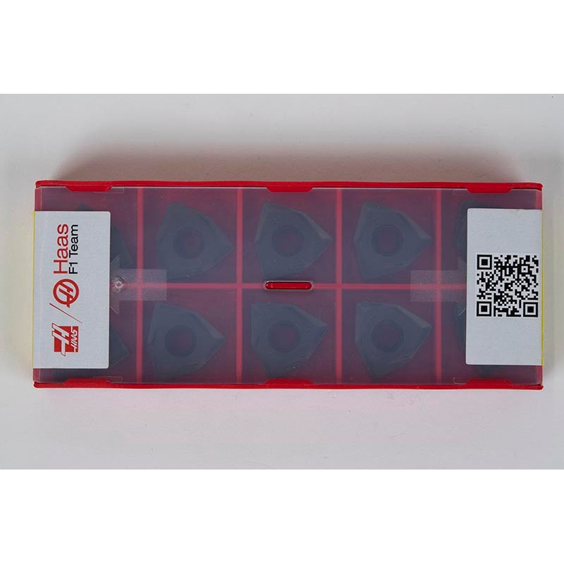 HS6NP, Carbide Shell Mill Insert, Trigon Negative Positive, Grade HK25 - Pack of 10