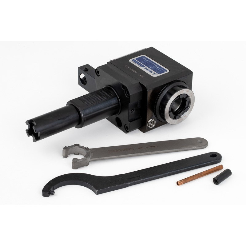 VDI40, 90° Radial Extended Live/Driven Turning Holder, Haas Toolholding by BENZ