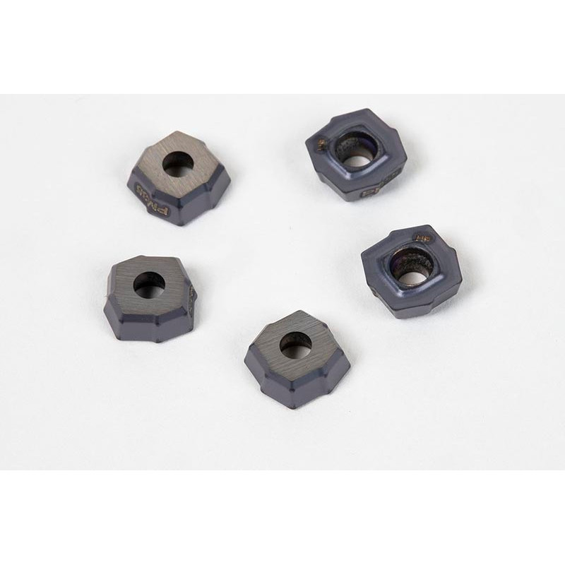 HID, Center Carbide Indexable Drill Insert, HP Chip Groove, Size C, Grade PM35 - Pack of 5