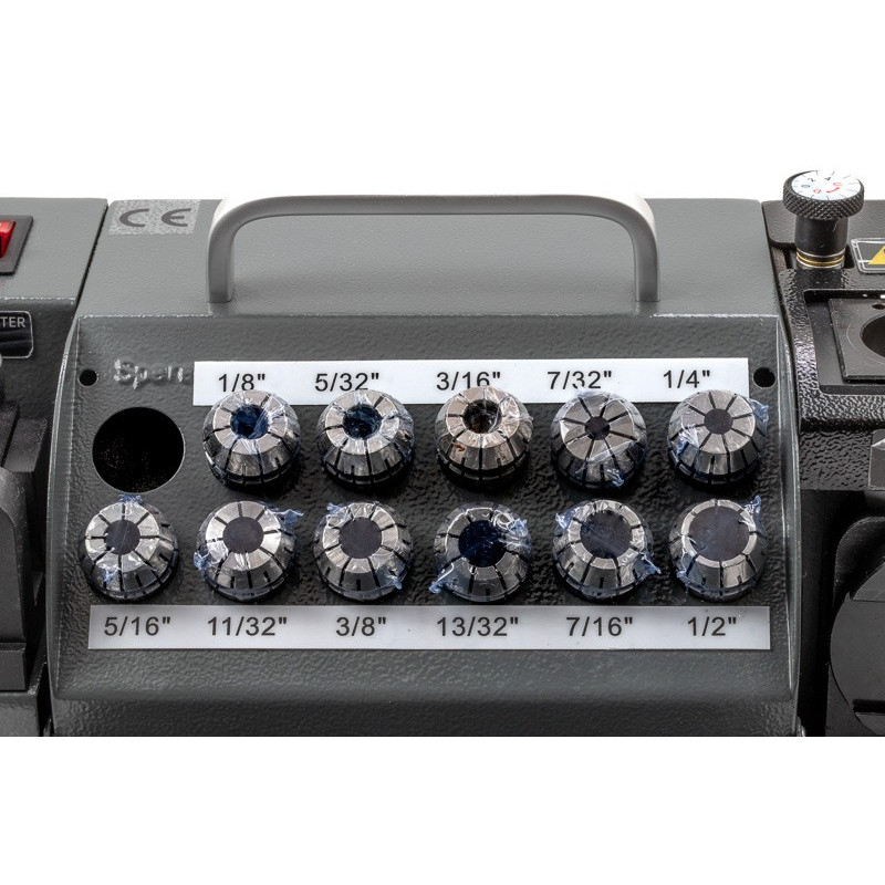 90° - 135° Portable Drill Bit Sharpener, 1/8" - 1/2" Ø