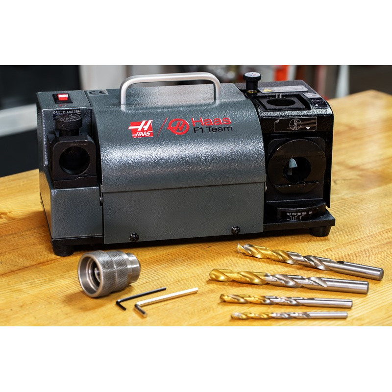 90° - 135° Portable Drill Bit Sharpener, 1/8" - 1/2" Ø