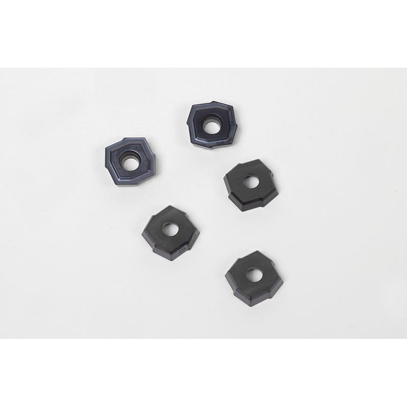 HID, Центральна твердосплавна змінна вставка для свердла, канавка для стружки HP, розмір F, сплав PM35 - упаковка з 5 штук