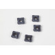HID, Periphery Carbide Indexable Drill Insert, HM Chip Groove, Size D, Grade PM35 - Pack of 5