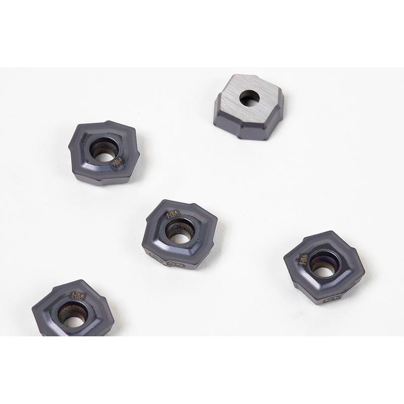 HID, Center Carbide Indexable Drill Insert, HM Chip Groove, Size D, Grade PM35 - Pack of 5