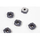 HID, Center Carbide Indexable Drill Insert, HM Chip Groove, Size D, Grade PM35 - Pack of 5