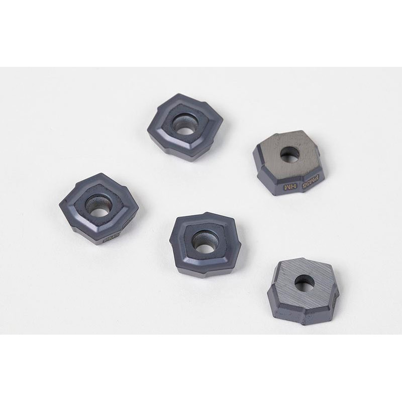 HID, Center Carbide Indexable Drill Insert, HM Chip Groove, Size E, Grade PM35 - Pack of 5