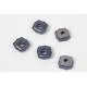 HID, Center Carbide Indexable Drill Insert, HM Chip Groove, Size E, Grade PM35 - Pack of 5