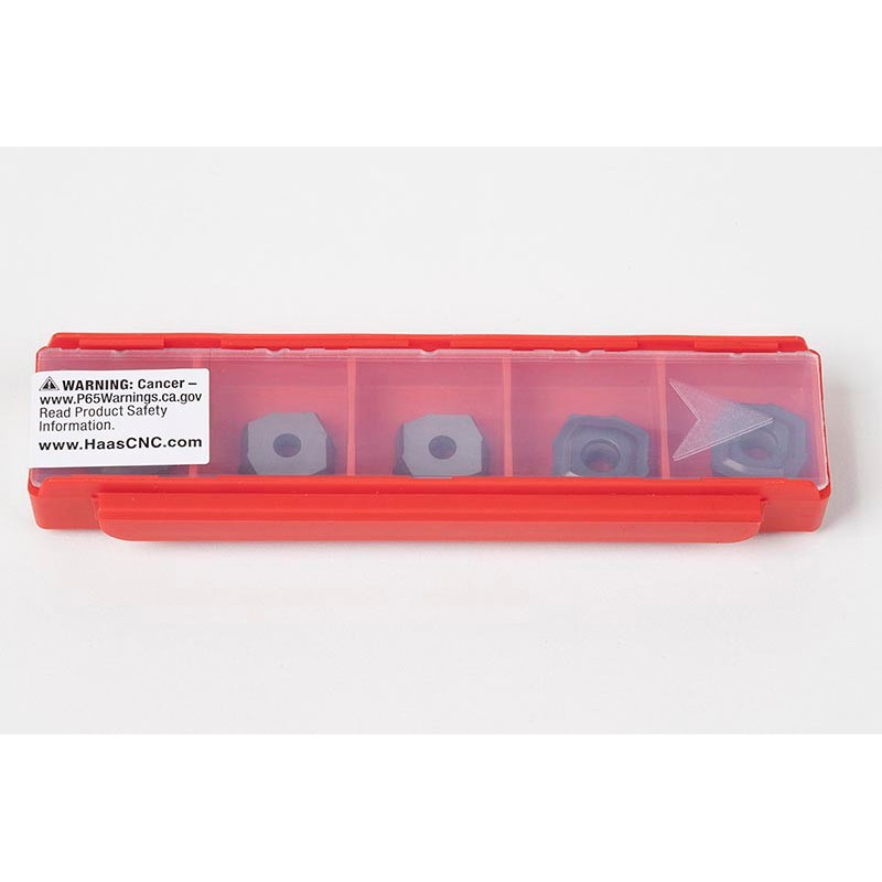 HID, Center Carbide Indexable Drill Insert, HM Chip Groove, Size E, Grade PM35 - Pack of 5