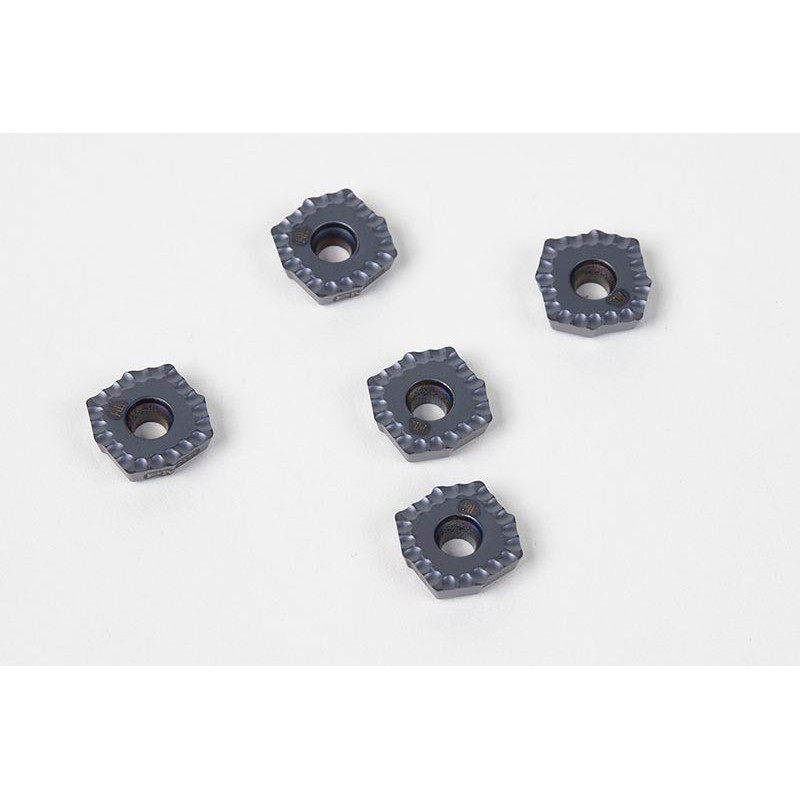 HID, Center Carbide Indexable Drill Insert, HL Chip Groove, Size D, Grade PM35 - Pack of 5