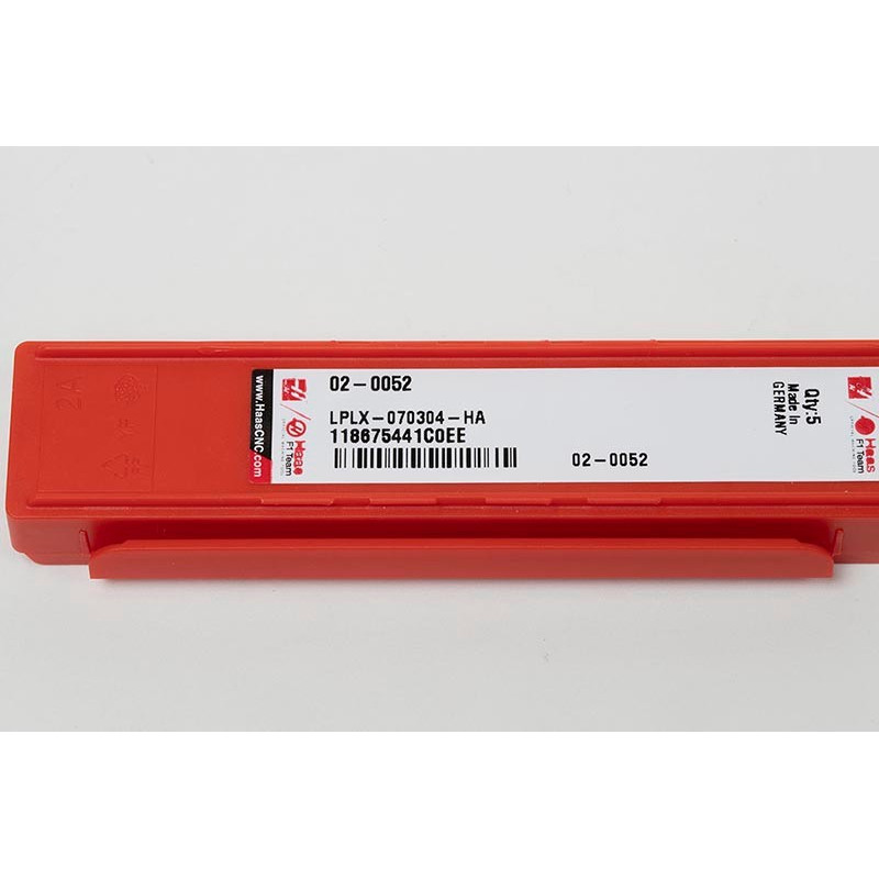 HID, Center Carbide Indexable Drill Insert, HA Chip Groove, Size C, Grade HN25 - Pack of 5