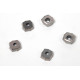 HID, Center Carbide Indexable Drill Insert, HA Chip Groove, Size D, Grade HN25 - Pack of 5