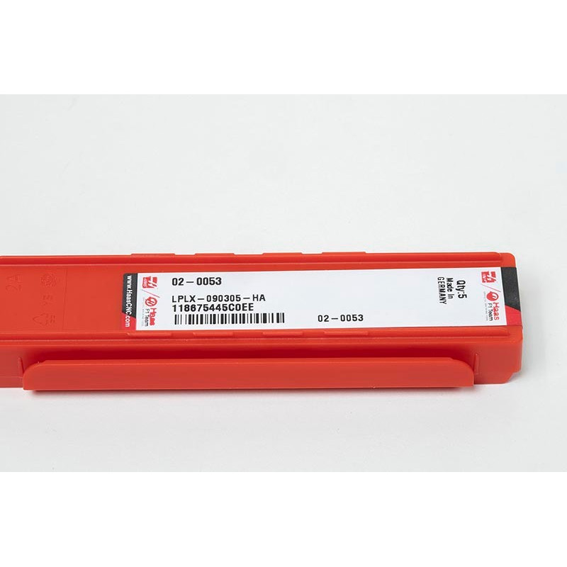 HID, Center Carbide Indexable Drill Insert, HA Chip Groove, Size D, Grade HN25 - Pack of 5