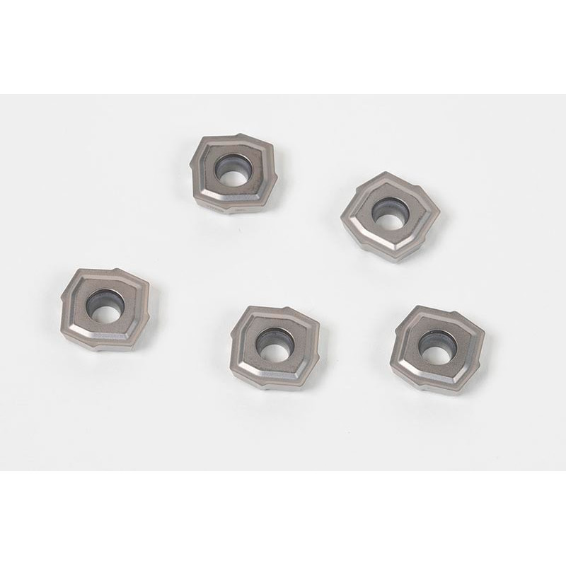 HID, Center Carbide Indexable Drill Insert, HA Chip Groove, Size F, Grade HN25 - Pack of 5