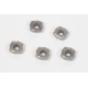 HID, Center Carbide Indexable Drill Insert, HA Chip Groove, Size F, Grade HN25 - Pack of 5