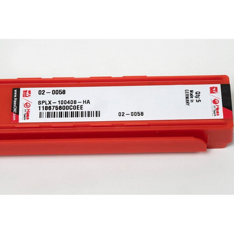 HID, Periphery Carbide Indexable Drill Insert, HA Chip Groove, Size E, Grade HN25 - Pack of 5