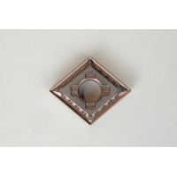 CNMG431-HUF / CNMG120404-HUF, Твердосплавна токарна пластина, ромбічна 80°, сплав HTP15 - упаковка з 5 штук