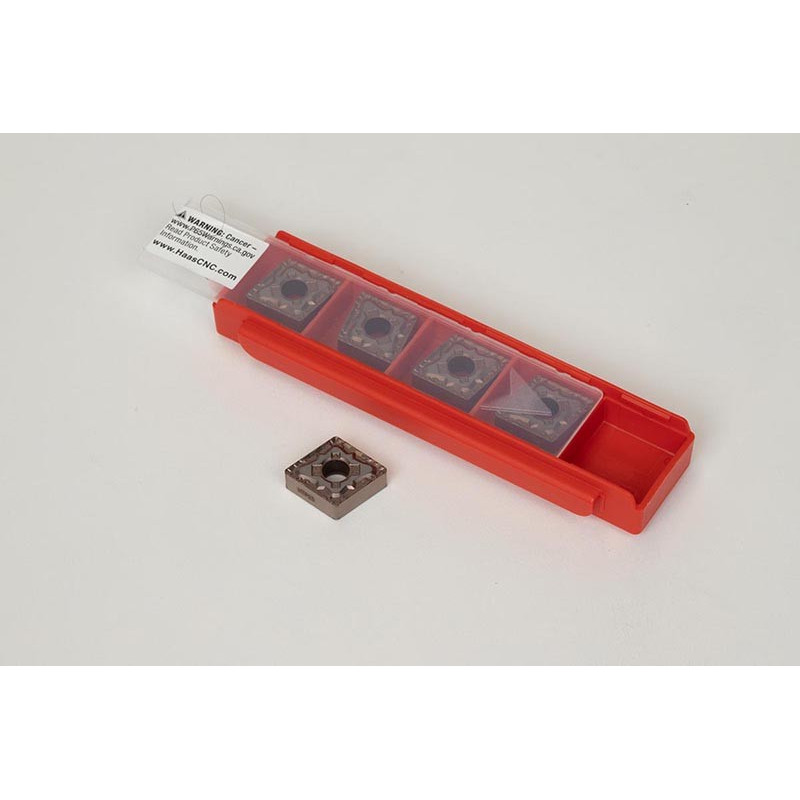 CNMG432-HMR / CNMG120408-HMR, Carbide Turning Insert, 80° Rhombic, Grade HTP15 - Pack of 5