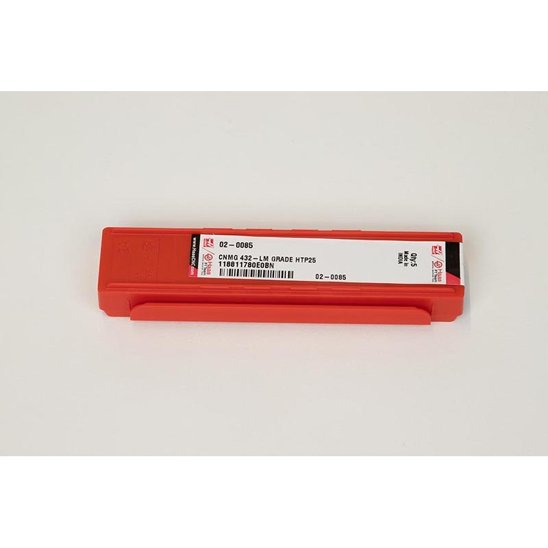 CNMG432-HML / CNMG120408-HML, Твердосплавна токарна пластина, ромбічна 80°, сплав HTP25 - упаковка з 5 штук