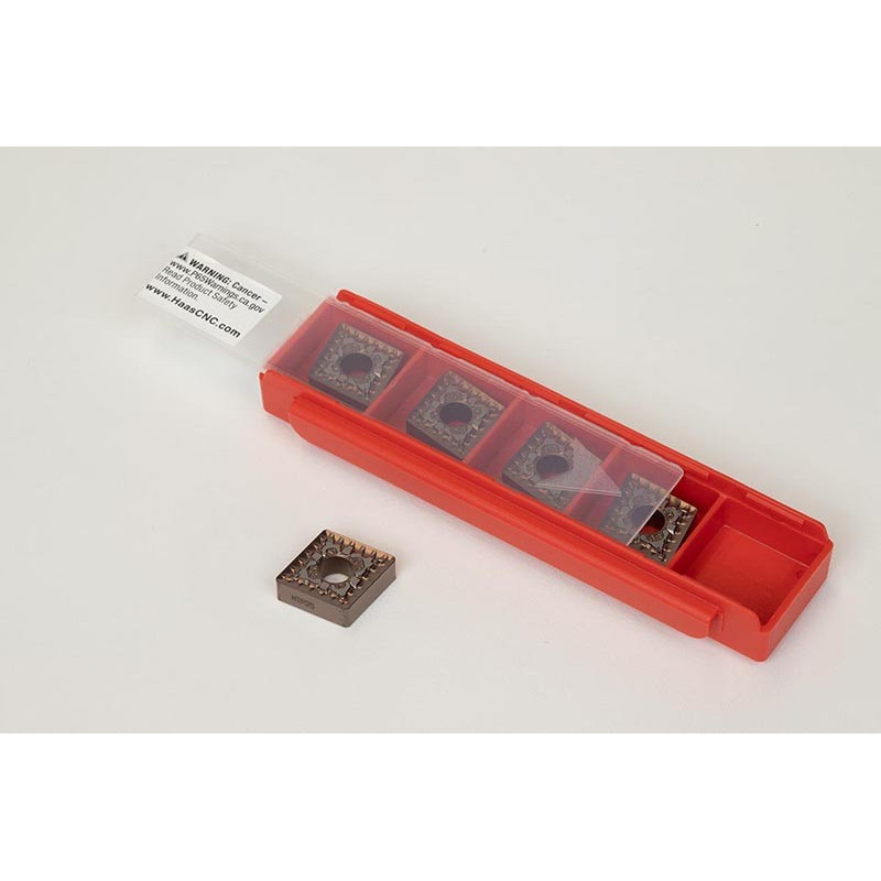 CNMG432-HUR / CNMG120408-HUR, Carbide Turning Insert, 80° Rhombic, Grade HTP25 - Pack of 5